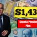 $1,433 Canada Pension Plan 2025- Payment Dates And Eligibility