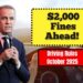 $2,000 Fines Ahead! Canada’s Updated Driving Rules October 2025
