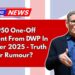 £950 One-Off Payment From DWP In October 2025 - Truth Or Rumour