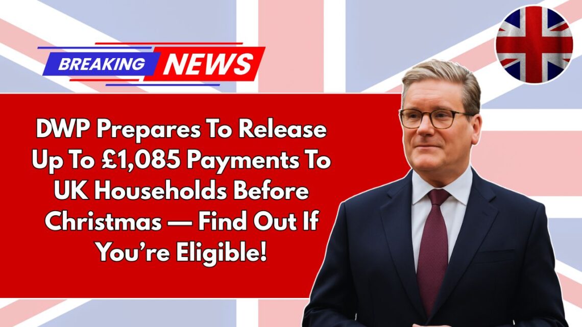 DWP Prepares To Release Up To £1,085 Payments To UK Households Before Christmas — Find Out If You’re Eligible!