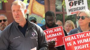 Davenport 2025 Rally - Iowans Unite To Save Medicaid And Medicare