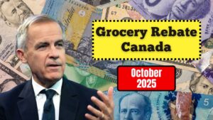Grocery Rebate Canada October 2025- Full Eligibility List And Payment Schedule