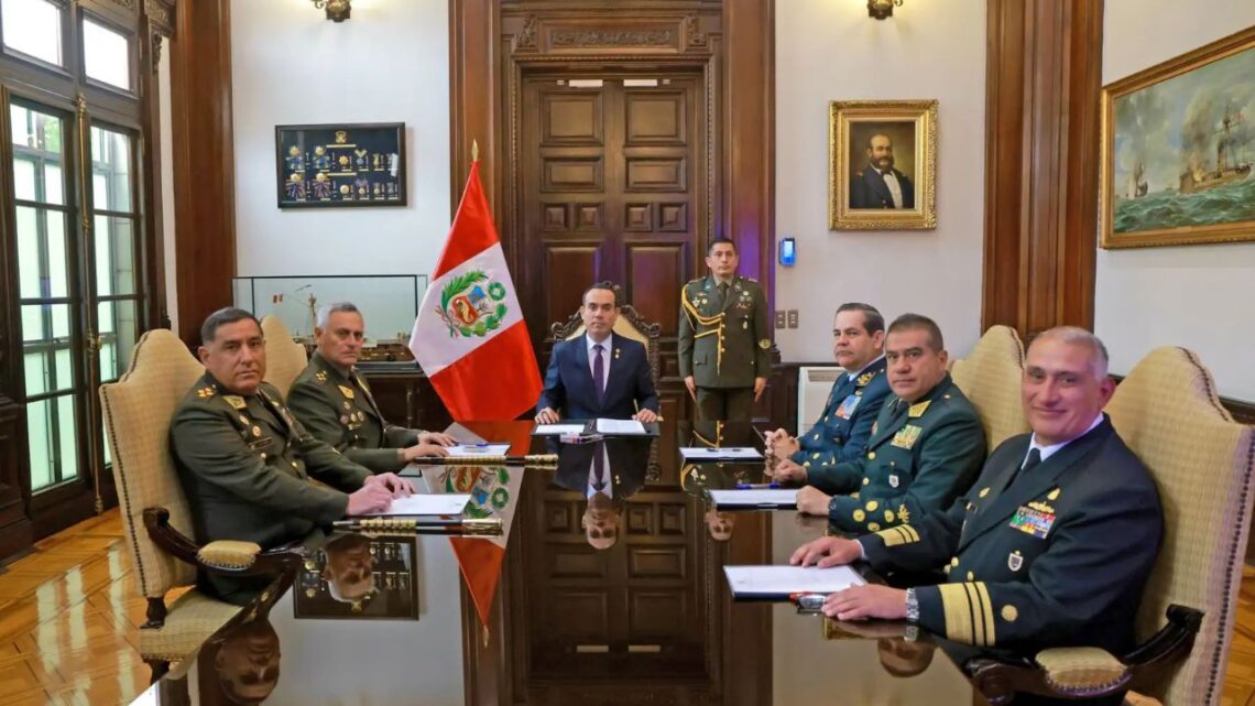 Jeri Orders National Security Summit- Peru’s Armed Forces & Police To Take On Crime Crisis
