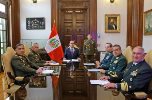 Jeri Orders National Security Summit- Peru’s Armed Forces & Police To Take On Crime Crisis
