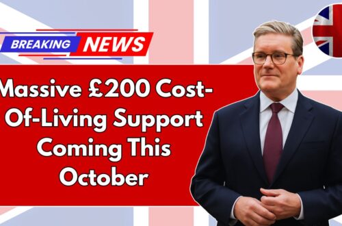 Massive £200 Cost-Of-Living Support Coming This October- Who Qualifies & How To Claim In The UK