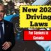 New 2025 Driving Laws For Seniors In Canada – Over-70 Drivers Face Updated Rules
