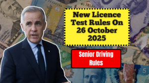 New Licence Test Rules Take Effect For Senior Drivers Across Canada On 26 October 2025