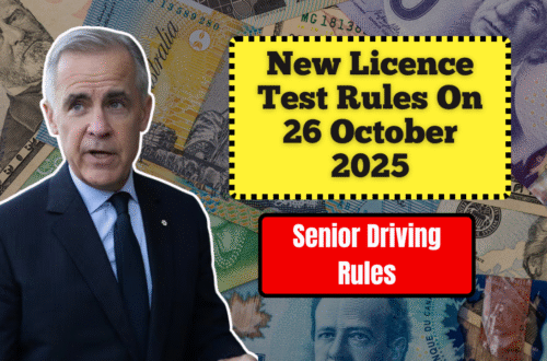 New Licence Test Rules Take Effect For Senior Drivers Across Canada On 26 October 2025