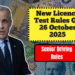 New Licence Test Rules Take Effect For Senior Drivers Across Canada On 26 October 2025