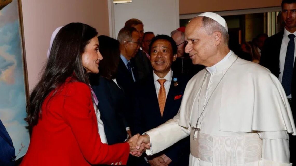 Queen Letizia Attends FAO 80th Anniversary In Rome, King Felipe In Peru