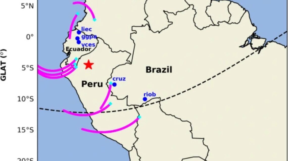 The Ionosphere Showed Detectable Signals Two Hours Before The 2021 Peru Earthquake