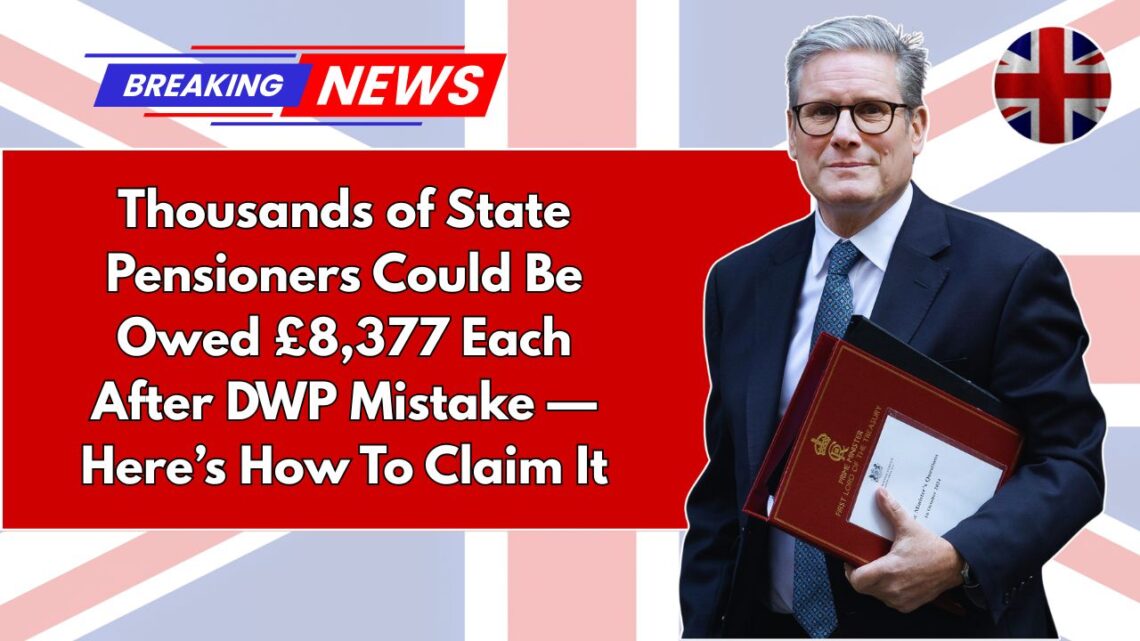 Thousands of State Pensioners Could Be Owed £8,377 Each After DWP Mistake — Here’s How To Claim It